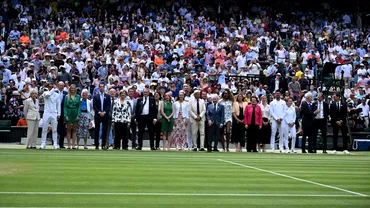 Simona Halep invitata la aniversarea a 100 de ani de la inaugurarea Terenului Central de la Wimbledon Federer Nadal Djokovic si alte nume mari au participat la eveniment Video