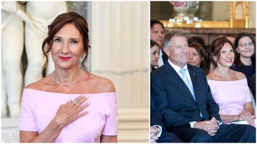 Aparitie controversata a lui Carmen Iohannis A purtat bijuterii de peste 12000 de euro la un eveniment promovand imaginea unei companii