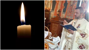 Doliu in Biserica Ortodoxa Romana Preotul Razvan Enache iubit de enoriasi a murit la doar 40 de ani