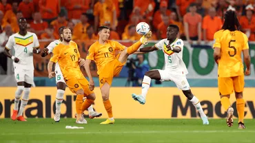 Senegal  Olanda 02 in Grupa A de la Campionatul Mondial 2022 Batavii au dat lovitura pe final