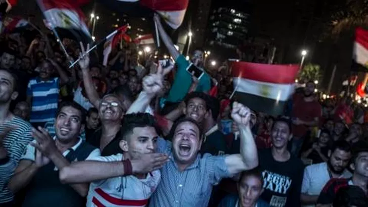 Fanii egipteni au sărbătorit în stradă calificarea la Mondialul din Rusia