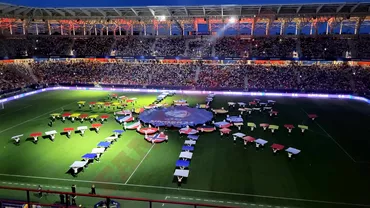 Festivitate de deschidere impresionanta pentru Euro U21 2023 Spectacol de lumina si culoare pe stadionul Steaua Foto