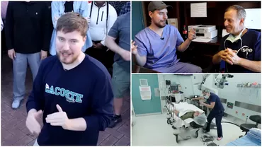 Cunoscutul vlogger MrBeast gest incredibil A ajutat 1000 de persoane sasi recapete vederea