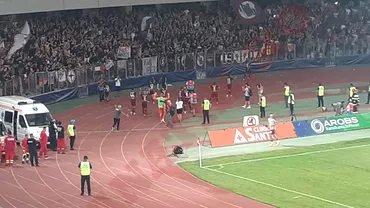 Bucuria lui Andrea Mandorlini dupa victoria CFRului impotriva rivalilor de la U Cluj Aeroplanino in fata suporterilor
