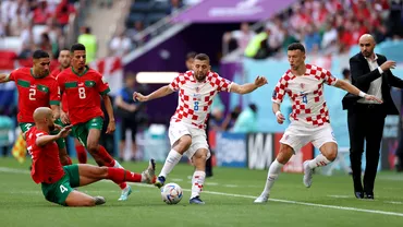 Maroc  Croatia 00 in Grupa F la Campionatul Mondial 2022 Debut dezamagitor al vicecampioanei mondiale