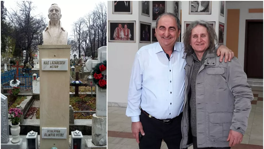 Adevarul despre bustul de la mormantul lui Nae Lazarescu Sculptorul Olimpiu Eli Petre Am avut un soc