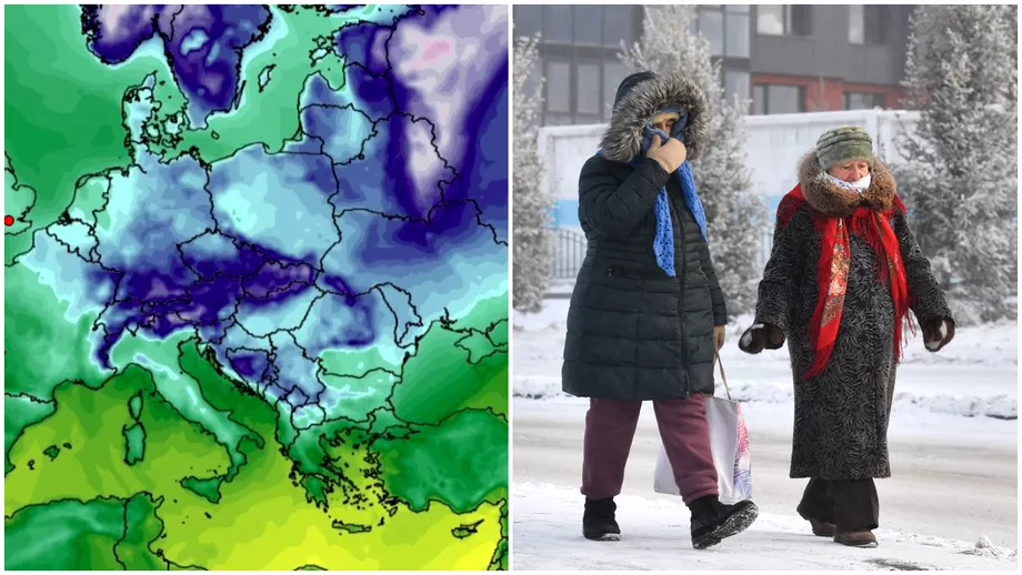 Alerta de ger in Romania Urmeaza zile cu diferente de temperatura mai mari de 15 grade Unde va ninge