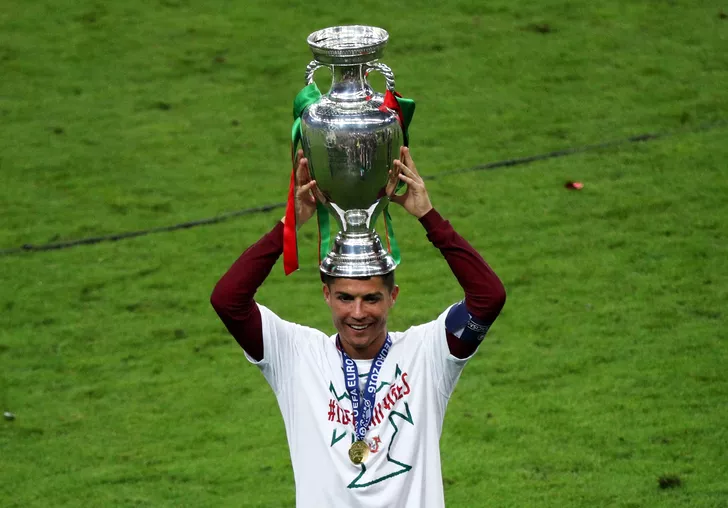 Cristiano a câștigat două trofee cu echipa națională. Sursă Foto: Hepta