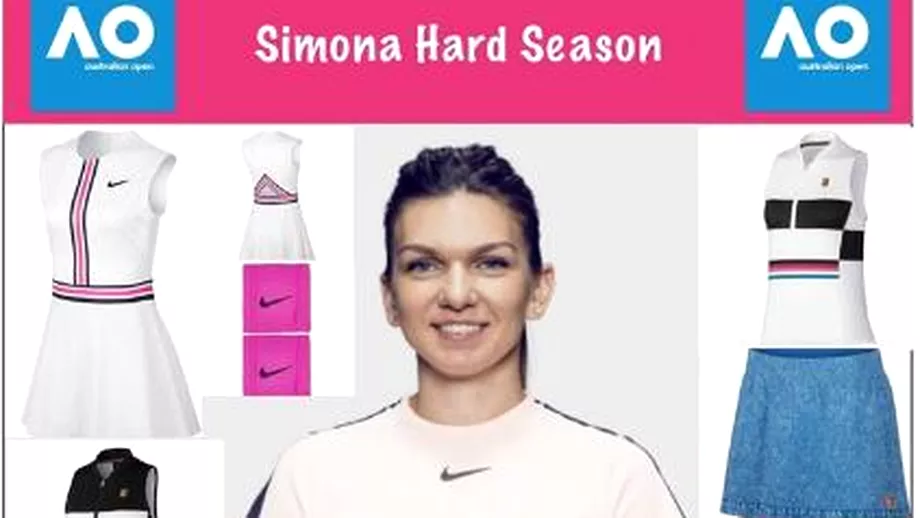 Cum arata noul echipament Nike pe care il va purta Simona Halep la Australian Open Galerie FOTO Anul trecut uimea cu rochia no name