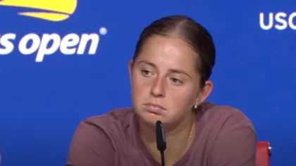 Jelena Ostapenko a fost umilită în sferturi la US Open și la conferința...