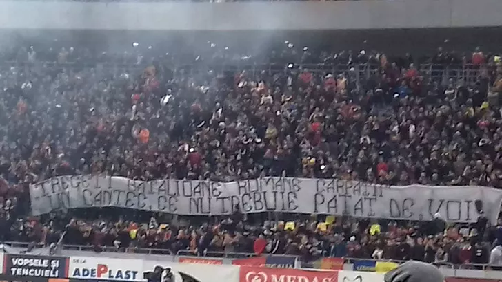 Mesajul fanilor FCSB la derby-ul cu Dinamo