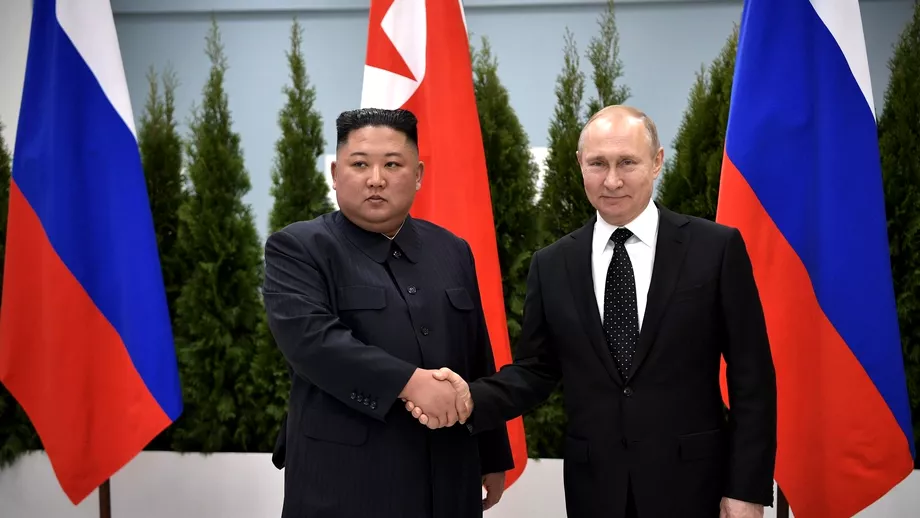Rusia si Coreea de Nord isi consolideaza relatiile Schimb de scrisori intre Vladimir Putin si Kim Jongun