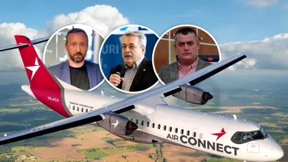 Cine e în spatele AirConnect, cea mai nouă companie aeriană românească