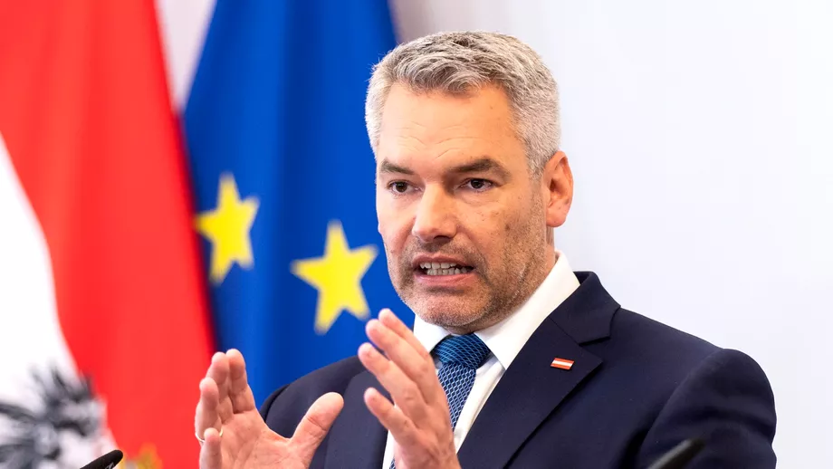 Austria continua sa se opuna intrarii Romaniei in Schengen Cancelarul Nehammer Dorim un calendar pentru primavara