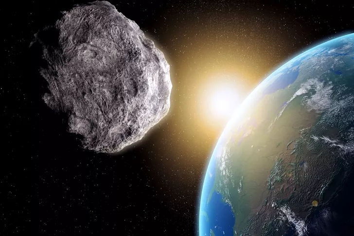 Un asteroid gigant se apropie de Terra! Asteroid