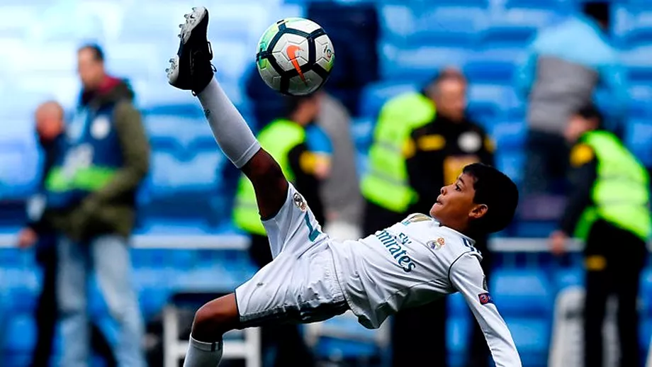 Fiul lui Ronaldo face spectacol la Juventus Patru goluri la primul meci Video