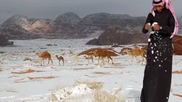 A nins intrunul dintre cele mai calde locuri de pe Pamant Imagini spectaculoase din desertul Sahara