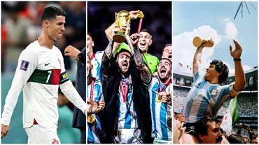 Disputa pentru titlul de GOAT sa incheiat dupa ce Messi a devenit campion mondial Lea dat lovitura decisiva lui Cristiano Ronaldo si Maradona cu finala din Qatar