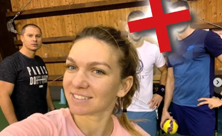 Simona Halep a şters de pe instagram poza în care apărea alături de Andrei Cristofor, Vasile Antonescu şi Teo Cercel