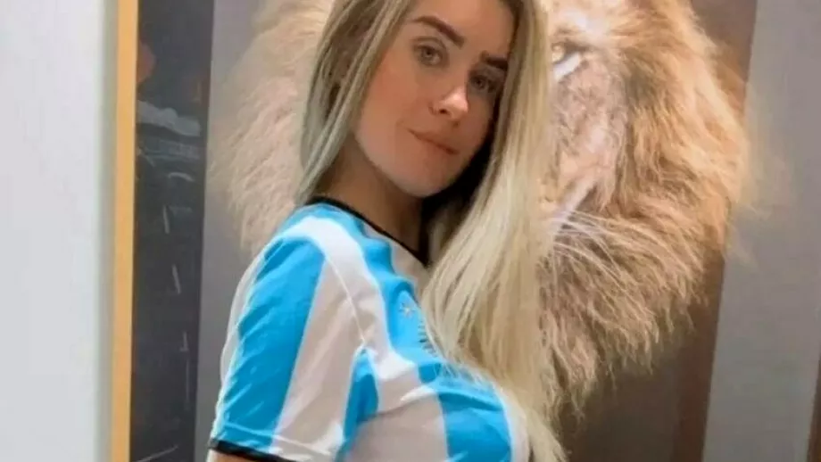 Debora Peixoto model de OnlyFans a primit o suma uriasa pentru un show in tricoul Argentinei semnat de Messi