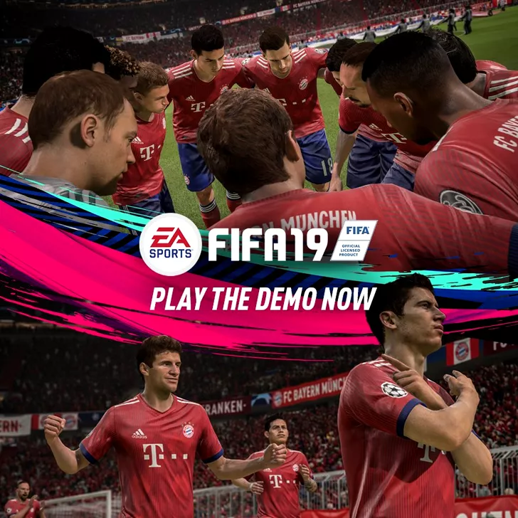 Varianta demo a jocului de fotbal FIFA 19 a fost lansată