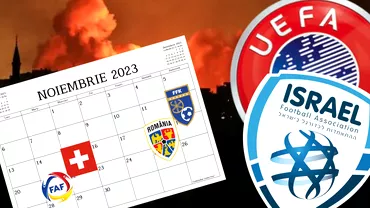 Nationala Israelului 4 meciuri in noiembrie din trei in trei zile Fanatik a aflat planul de lucru de pe masa UEFA si care este precedentul ce ne da sperante Exclusiv