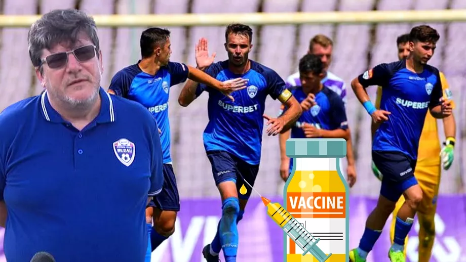 FC Buzau e performera Ligii 2 iar Cristi Pustai se tine de glume Cine na marcat trebuie sa mearga la vaccin