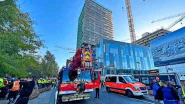 Cinci muncitori au murit pe un mare santier din Germania Schelele sau prabusit iar ei au cazut de la etajul opt