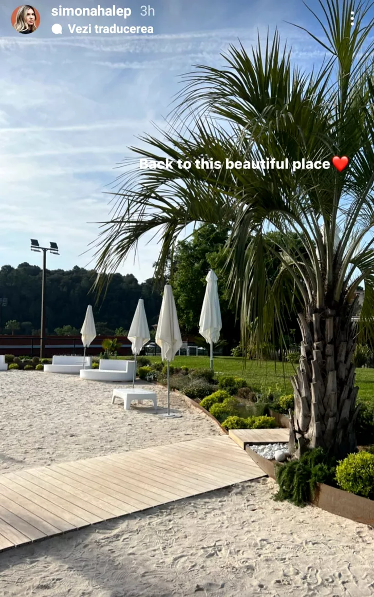 Simona Halep a revenit în Franța și se antrenează la academia lui Patrick Mouratoglou: „Iubesc acest loc”, a scris sportiva pe Instagram
