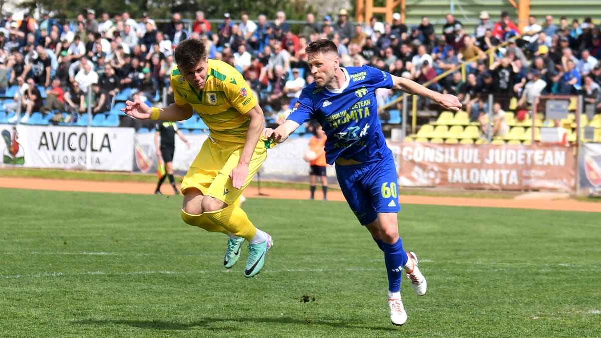Etapa 6 din play-off în Liga 2. Acum se joacă CS Mioveni – Unirea Slobozia 0-1. Florin Purece deschide scorul la Mioveni