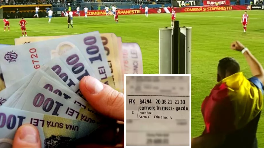 Foto Lovitura de mii de euro la pariuri la Farul  Dinamo Cat a castigat pariorul