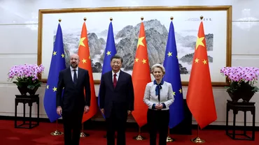 Ursula von der Leyen incearca reconcilierea dintre UE si China Summit plin de tensiuni BruxellesBeijing