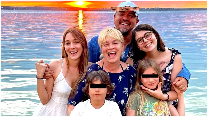 Horia Brenciu, imagine cu întreaga familie