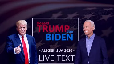 Live text alegeri SUA Joe Biden e sigur de victorie dar anunta ca asteapta numararea tuturor voturilor