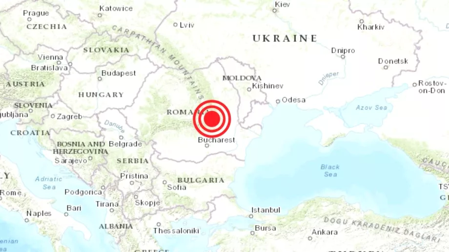 Cutremur in Romania sambata 12 noiembrie 2022 Unde sa produs si cat de tare sa resimtit