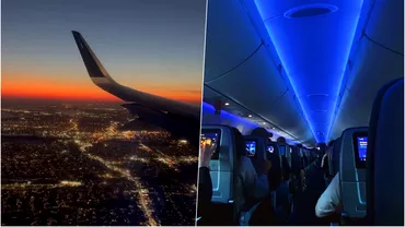 De ce se sting luminile in avion la decolare si aterizare de fapt Explicatia te va surprinde