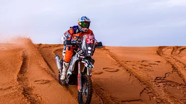 Emanuel Gyenes locul 35 in etapa a 11a a clasei moto de la Raliul Dakar Cum sta la general