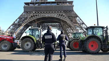 Protestele fermierilor francezi risca sa se extinda in toata tara Politicienii populisti dau vina pe Europa lui Macron