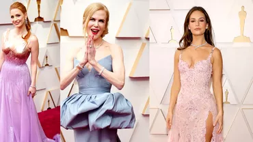 Cele mai spectaculoase rochii de la Premiile Oscar 2022 Ce a purtat Ariana DeBose cea mai buna actrita in rol secundar