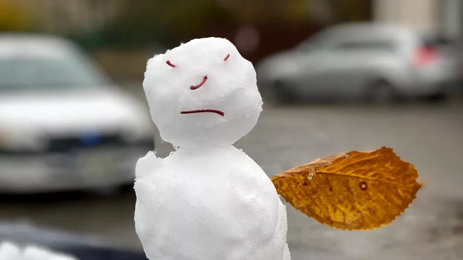 Video Ninge in Romania Ce zone din tara se bucura de prima zapada