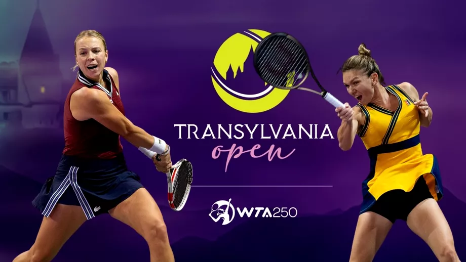 Simona Halep  Anett Kontaveit finala Transylvania Open Simo invincibila in turneele din Romania Adversara meci pentru calificarea la Turneul Campioanelor