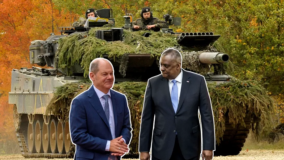 Conflict intre secretarul SUA al Apararii si oficialii germani Motivele pentru care Berlinul amana livrarea tancurilor Leopard pentru Kiev