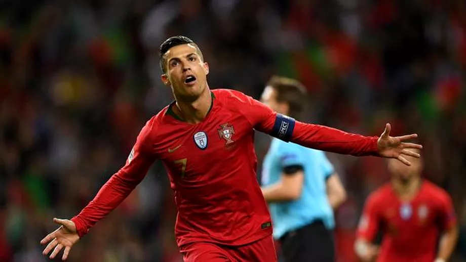 Cristiano Ronaldo a devenit cel mai bun marcator din istoria nationalelor Emotii mari pana la gol