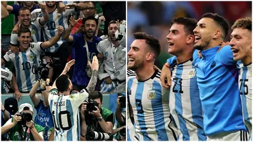 Cantecul viral care ia impins pe Messi si pe colegii lui spre trofeul mondial In Argentina mam nascut tara lui Diego si a lui Lionel Video