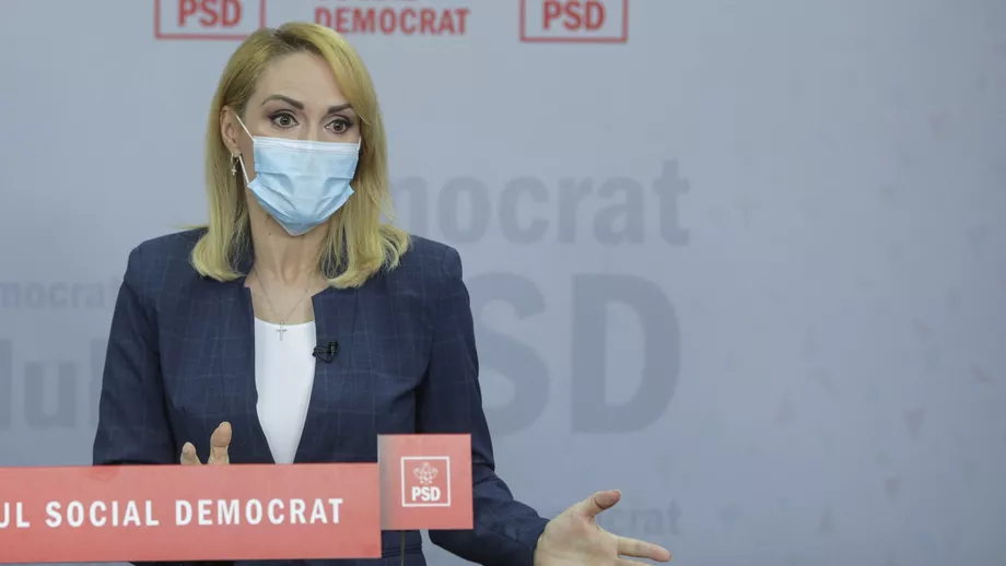 Gabriela Firea mesaj ferm pentru sefii PSD Nu tin neaparat sa ocup o functie in conducerea partidului
