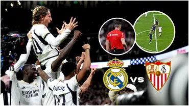 Tensiune la Real Madrid  Sevilla 10 De ce sa cerut anularea super golului marcat de Modric