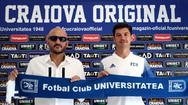 Antrenor nou la FC U Craiova A semnat cu doua zile inainte de primul meci din SuperLiga