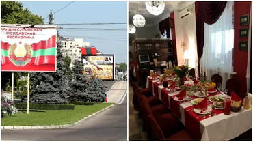Prin ce a trecut un turist roman care a mers in Transnistria Cati bani a dat la un restaurant cu tematica sovietica Mancat pe saturate