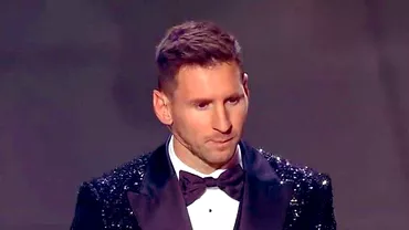Lionel Messi a câștigat Balonul de Aur 2021. Argentinianul triumfă pentru a șaptea oară în carieră. Video