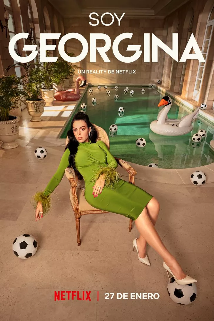 Așa arata afișul reality-show-ului despre viața Georginei Rodriguez, film care s-a bucurat de un succes enorm și la lansarea în România